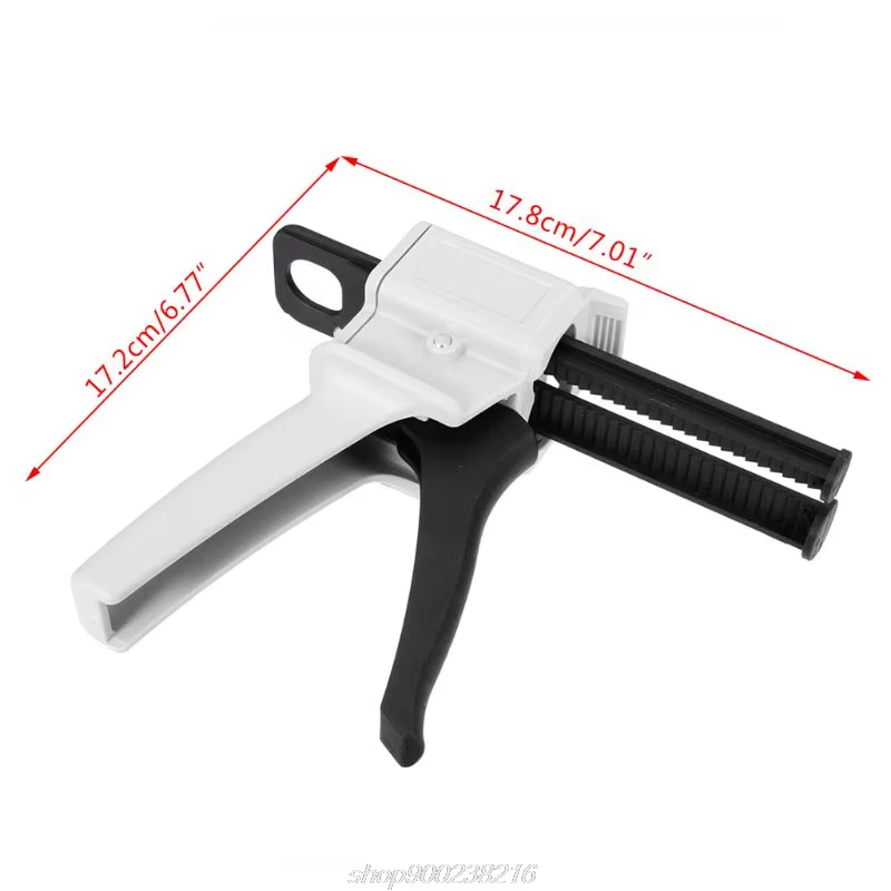 Distributeur de pistolet à colle universel 2:1/1:1, 50ml, deux composants AB, mastic époxy, applicateur de pistolet à calfeutrage manuel, livraison directe J09 21