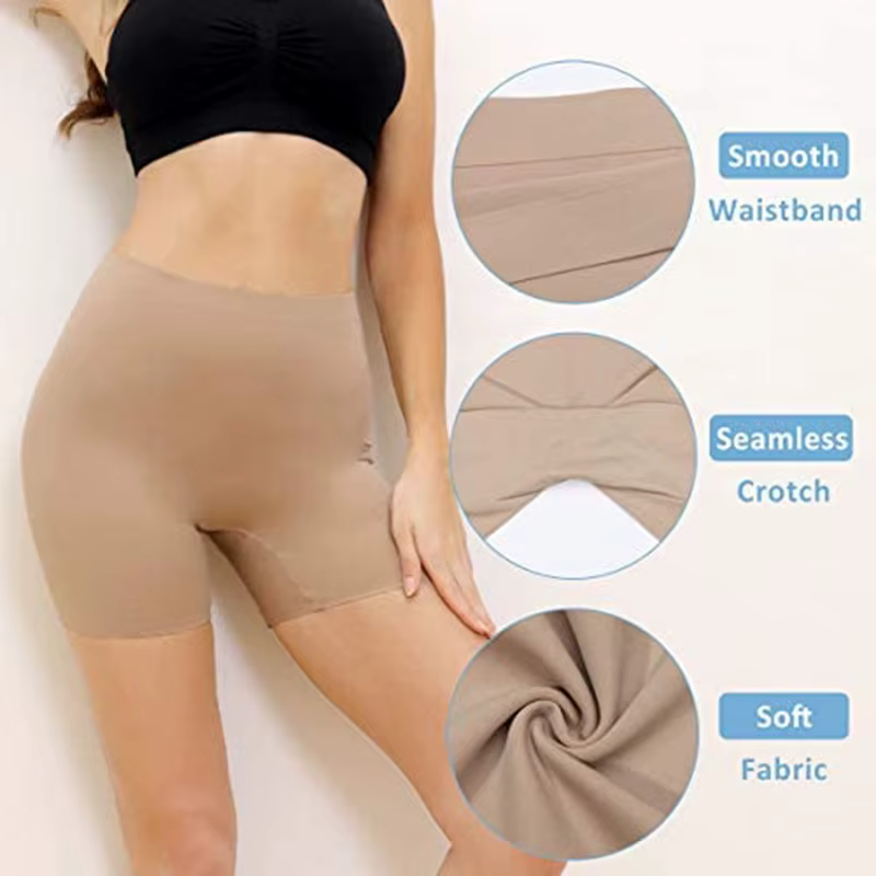 Cuisse plus mince Shapewear culottes pour femmes Slip Shorts taille haute ventre contrôle Cincher ceinture sans couture corps Shaper