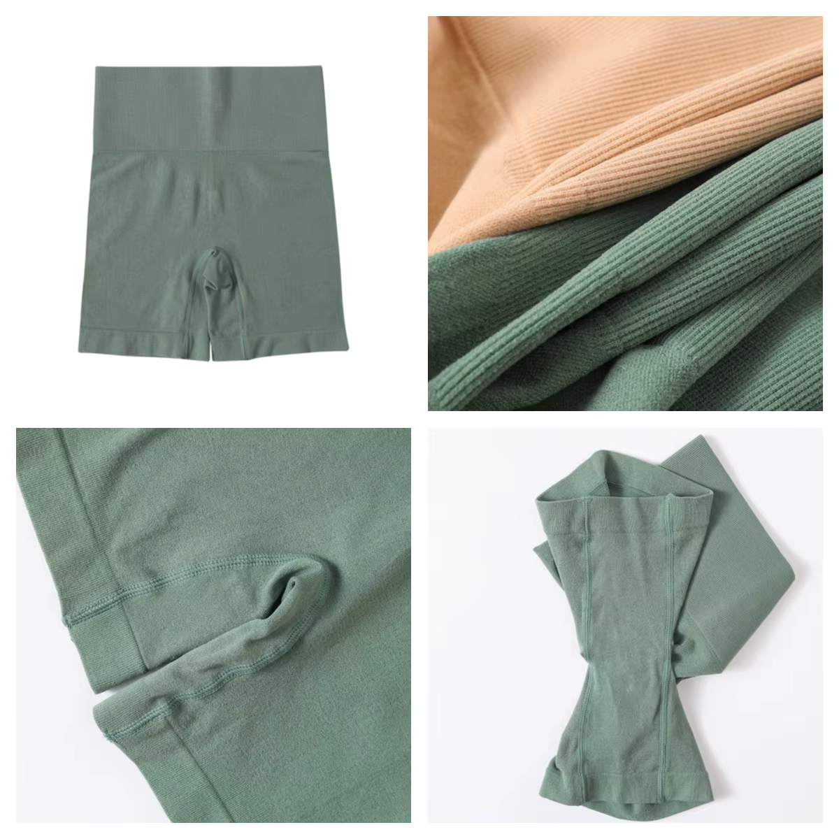 TUNIControl-Culotte taille haute sans couture pour femme, short de levage de hanche, pantalon de sécurité, boxer de sport fitness, sous-vêtement