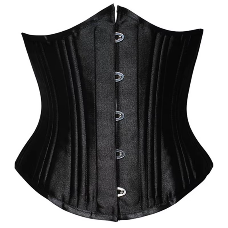 XS à 6XL sous le buste Corset 24 acier désossé corps Shaper gothique Sexy femmes