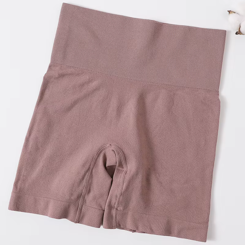 TUNIControl-Culotte taille haute sans couture pour femme, short de levage de hanche, pantalon de sécurité, boxer de sport fitness, sous-vêtement