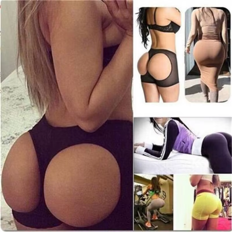 Culotte rehausseur de fesses pour femmes, sous-vêtement push up, sexy