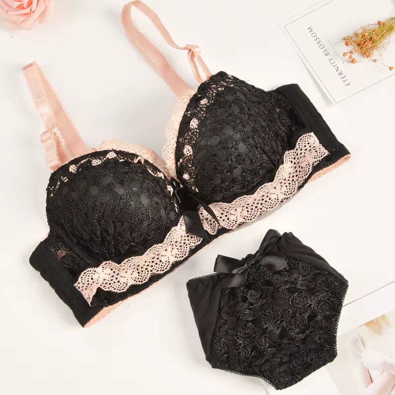 Ensemble soutien-gorge et culotte push-up