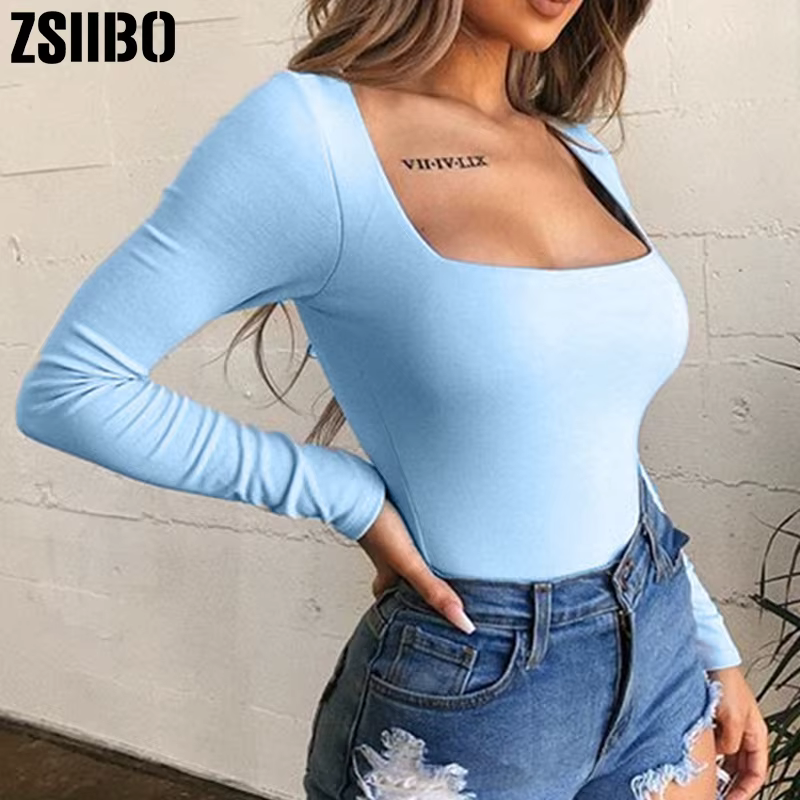 Body à manches longues pour femmes