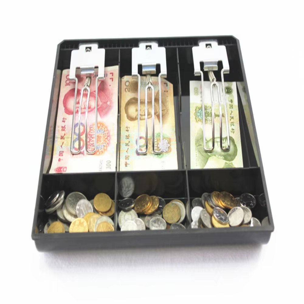 Caisse enregistreuse pour argent, caisse de caisse, caisse de caisse, pièce de monnaie, MELbox, caisse de caisse, 3 compartiments, 4 compartiments, 5 compartiments
