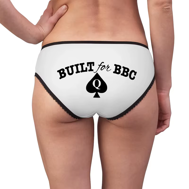 Spade construit pour BBC slips en dentelle pour femmes sous-vêtements mignons Lingerie drôle Rave fête femme cadeau