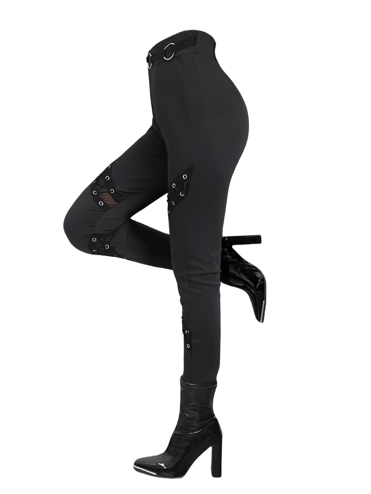 Dressfo Leggings gothiques pour femmes