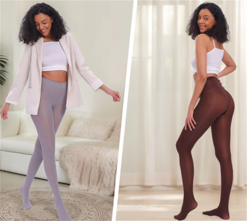 Collants à taille haute 120D Denier