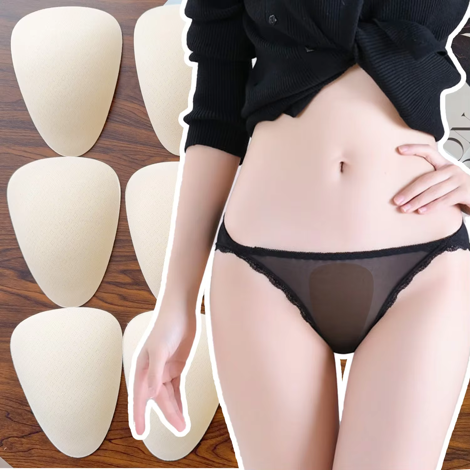 Culotte anti-cernes à bout de chameau pour femmes