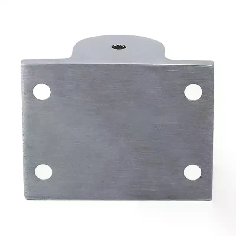 Base de poteau carrée en acier inoxydable robuste 20mm 22mm 25mm pour fixation sécurisée de garde-corps de bateau et de pont, durable