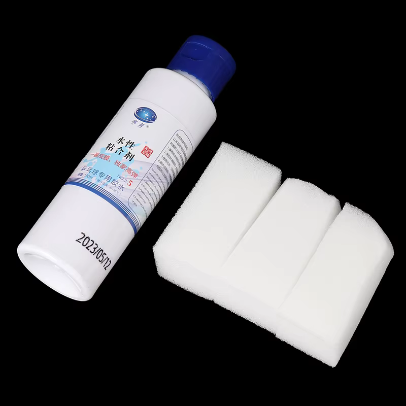 Colle inorganique pour Tennis de Table, 100ML, 2.5 générations, adhésif pour peau en caoutchouc, Film facile formant des accessoires à haute élasticité