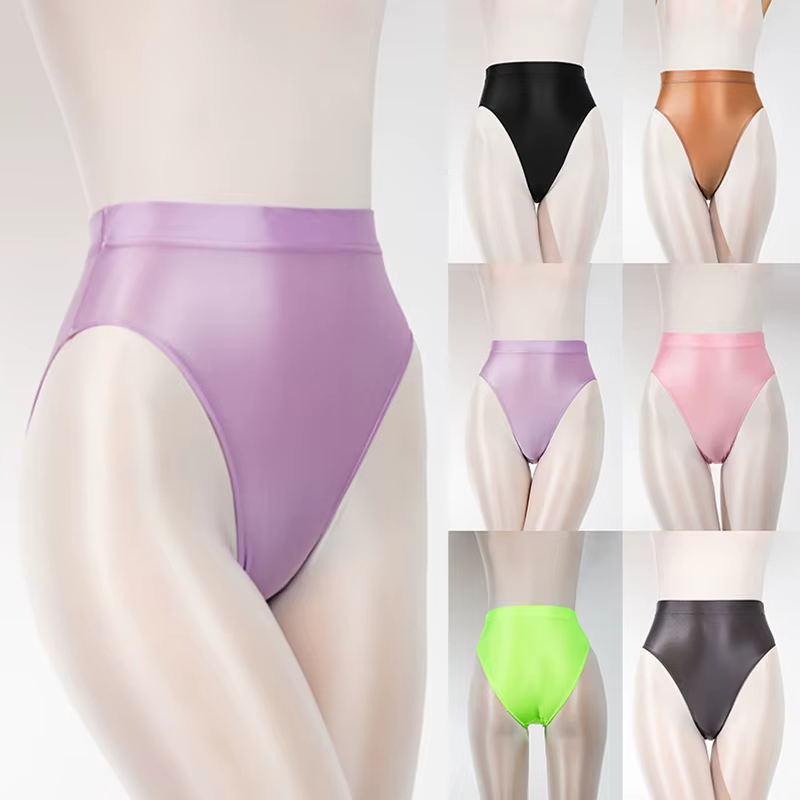 Culotte élastique taille haute pour femme