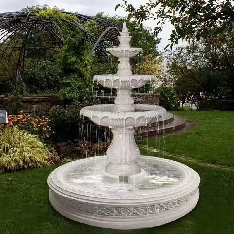 Installation extérieure de paysage d'eau de cour de fontaine de décoration de jardin