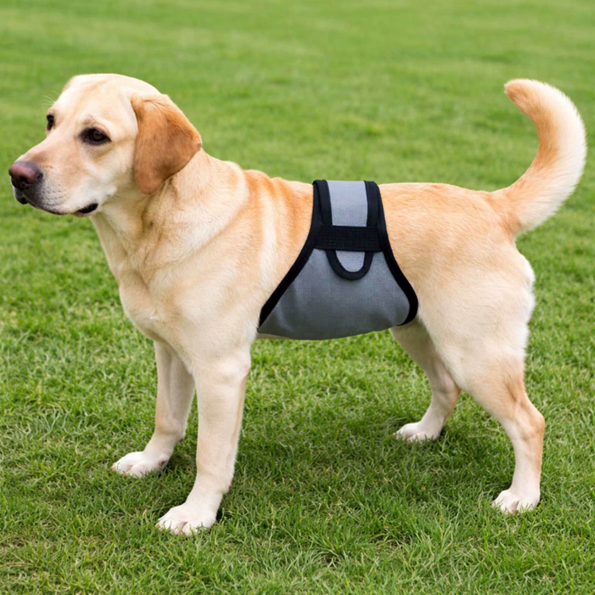 Culotte Sanitaire pour Chien Mâle, Anti-Harcelement, Réglable, pour Période de Chaleur, pour Golden Retriever, Labrador, Chiens de Petite, Moyenne et Grande Taille