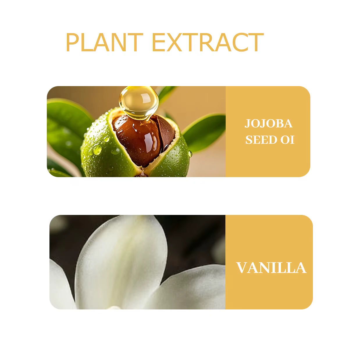Huile essentielle de vanille NIVAVIN 30ml/60ml/100ml, naturellement extraite, parfum riche, senteur longue durée, idéale pour un usage domestique.