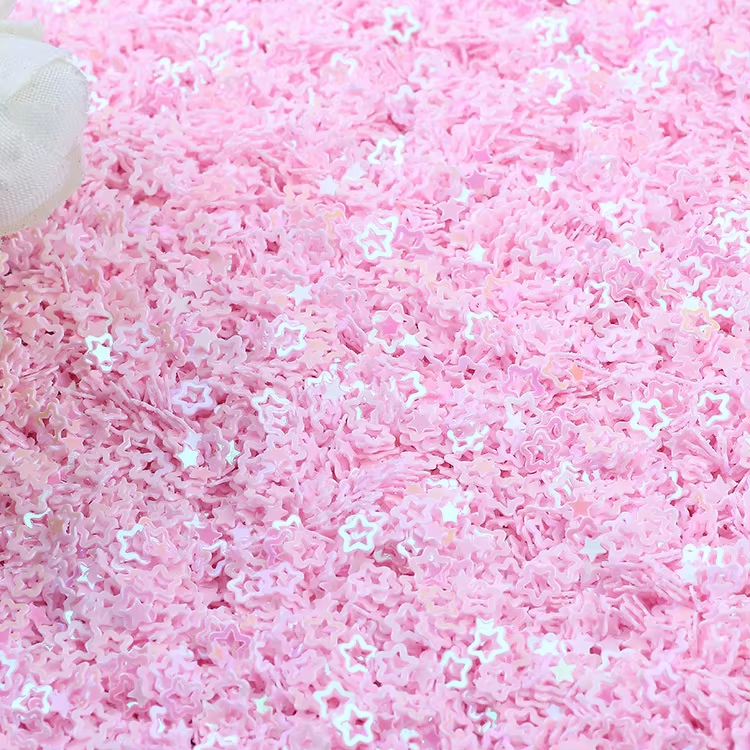 Paillettes scintillantes étoiles et fleurs, 4mm, 20g, pour additifs de Slime, accessoires de remplissage pour Nail Art de mariage
