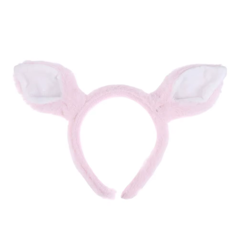 Serre-tête tendance Kawaii avec oreilles de cheval, bandeau mignon en forme d'oreilles d'animaux, accessoire de cheveux de dessin animé pour fête cosplay