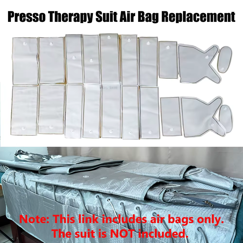 Sac gonflable pour chambre de combinaison de pressothérapie, remplacement de la Machine de Massage corporel à pression d'air