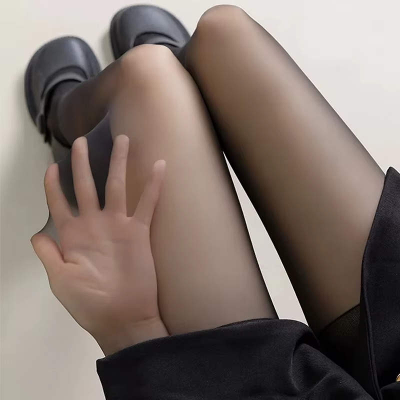 0D Ultra-mince Sexy collants transparents femmes