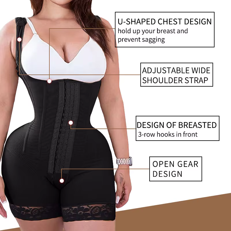 Femmes ventre contrôle corps sculptant Faja ceintures Post Lipo chirurgical réduisant Shapers post-partum scène 2 BBL Shapewear
