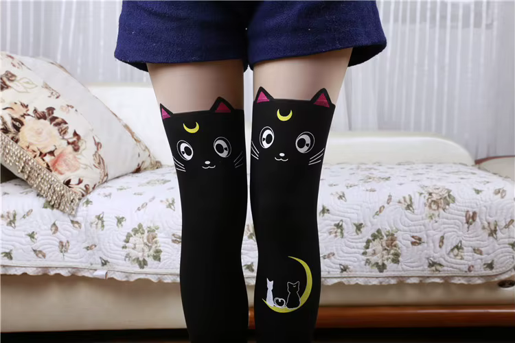 Collants chat JK pour filles