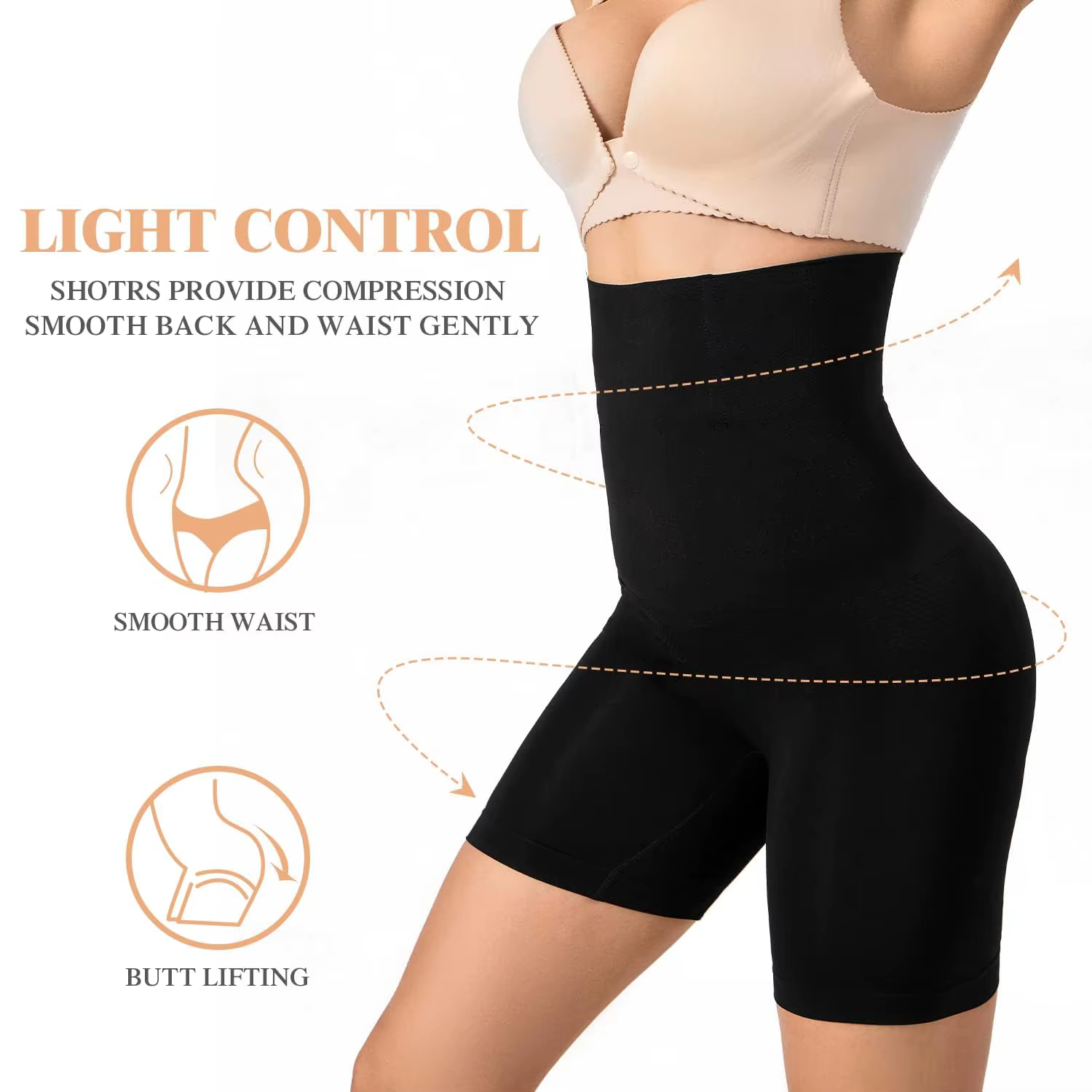 Culotte d'Entraînement Taille Haute pour Femme