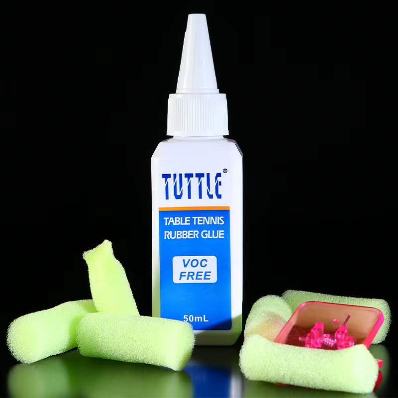 Colle en caoutchouc pour Tennis de Table, approuvée ITTF, sans odeur, sans cov, adhésif solubilité dans l'eau, colle professionnelle pour ping-pong, 50ml