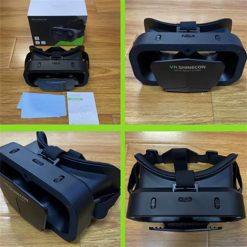 Shinecon réalité virtuelle Viar 3D VR lunettes dispositif casque lentilles casque lunettes intelligente pour Smartphone téléphone portable réalité Mobile
