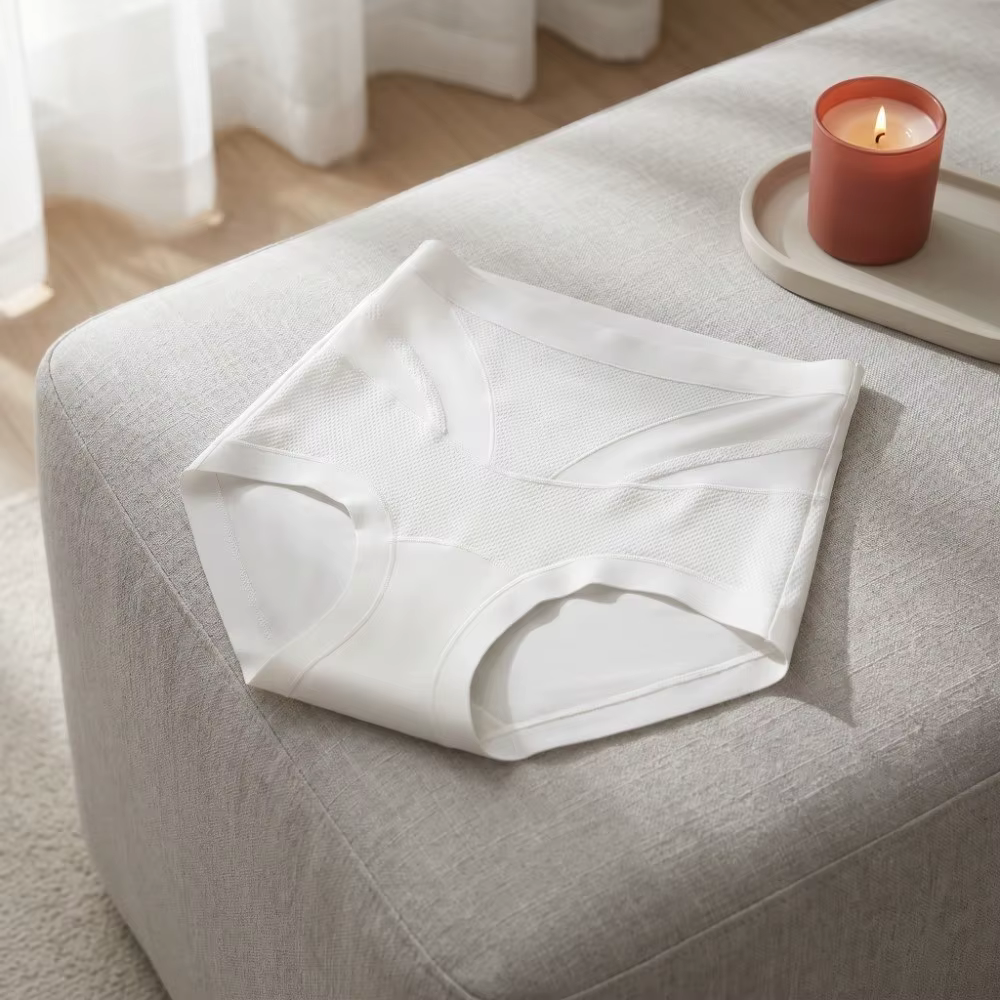 Culotte gainante taille haute en maille