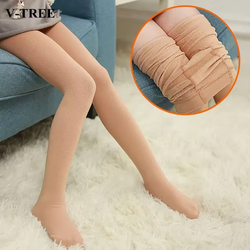 Collants pour filles, bas en polaire pour enfants, collants de ballet pour enfants, collants chauds pour tout-petits, vêtements de danse pour adolescents