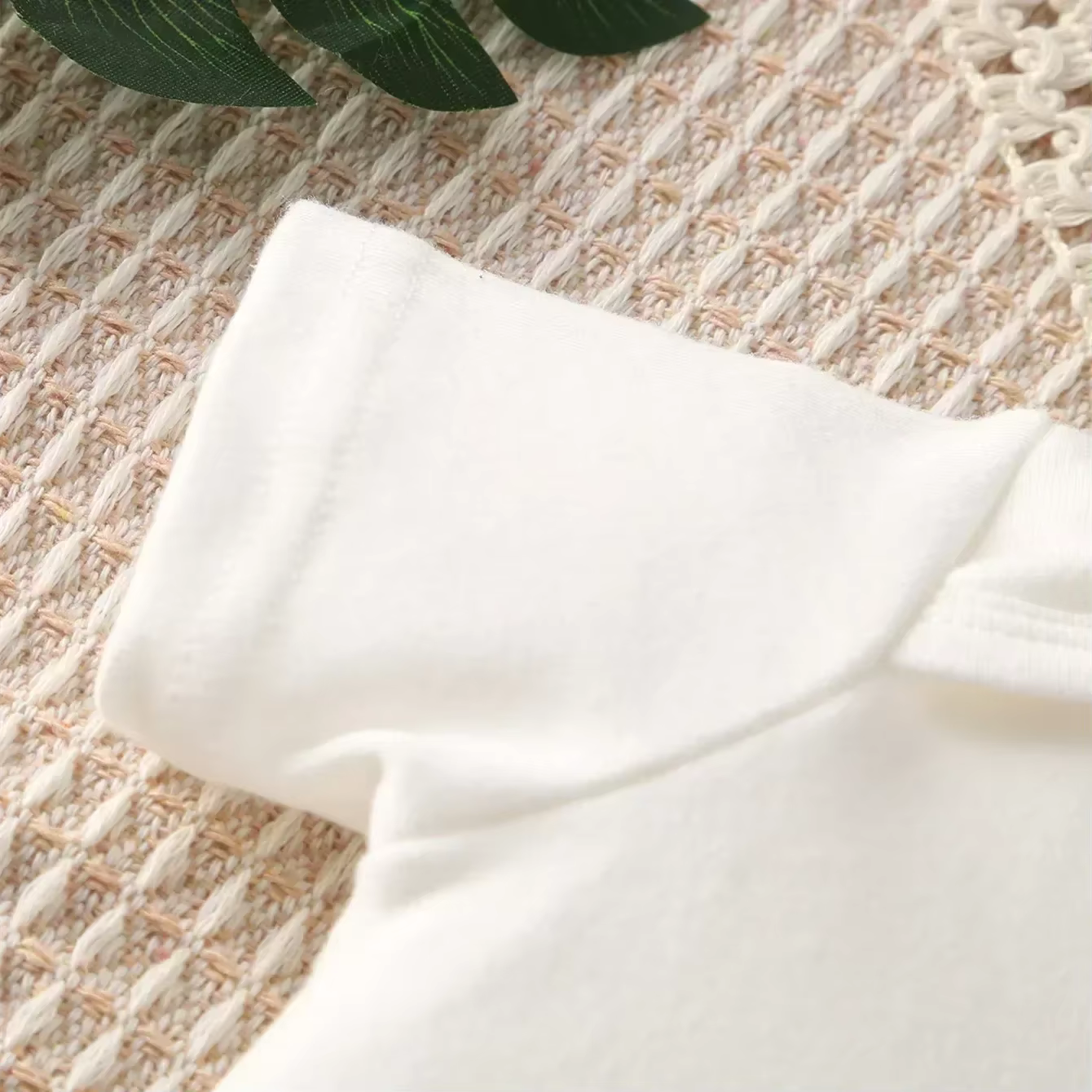 Je sais que je suis très mignon imprimé exquis tissus en pur coton combinaison confortable pour bébé combinaison pour nouveau-né de 0 à 12 mois