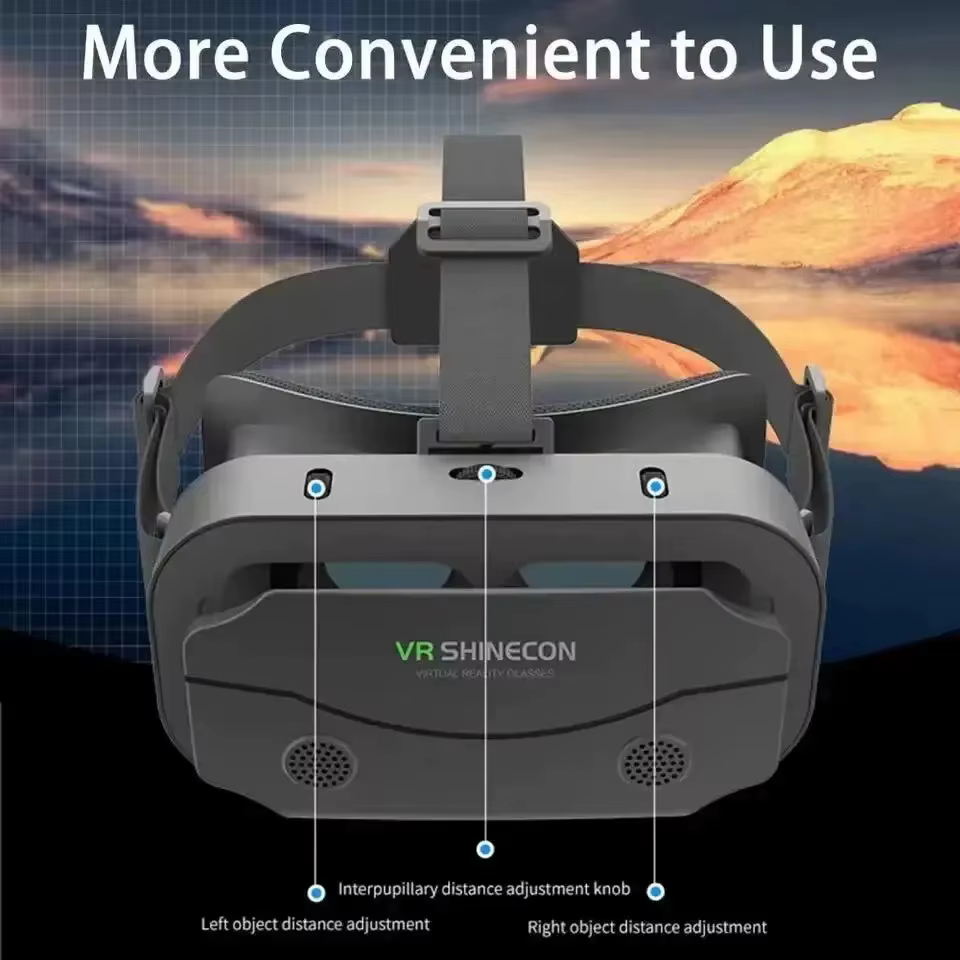 Lunettes de réalité virtuelle 3D VR, appareils de casque, lentilles de casque, lunettes intelligentes pour Smartphones, téléphone portable, jeu Mobile, ensemble de visionneuse Viar