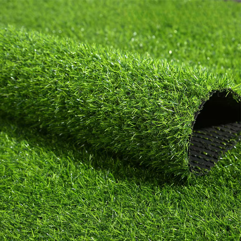 Tapis de Gazon Artificiel Synthétique pour Décoration de Jardin, Faux Vert, Alge, Polymères de Plantes, Extérieur, Maison