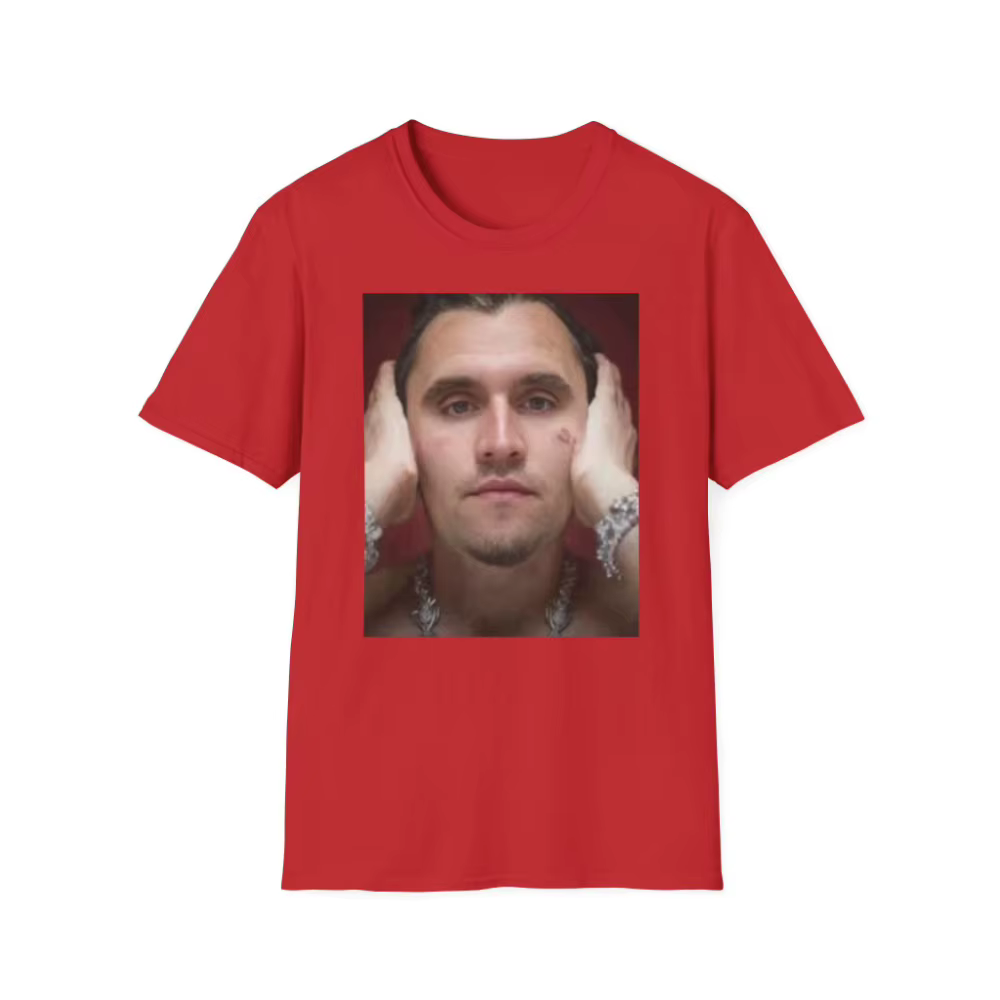 T-shirt Charlie Kirk emoji, T-shirt décontracté et élégant pour hommes, en pur coton, chemise à col rond pour couple toutes saisons.