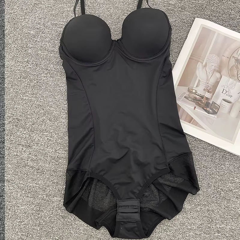 Naisstoo femmes Shapewear Body pour contrôle du ventre sans couture corps Shaper string combinaison soutiens-gorge