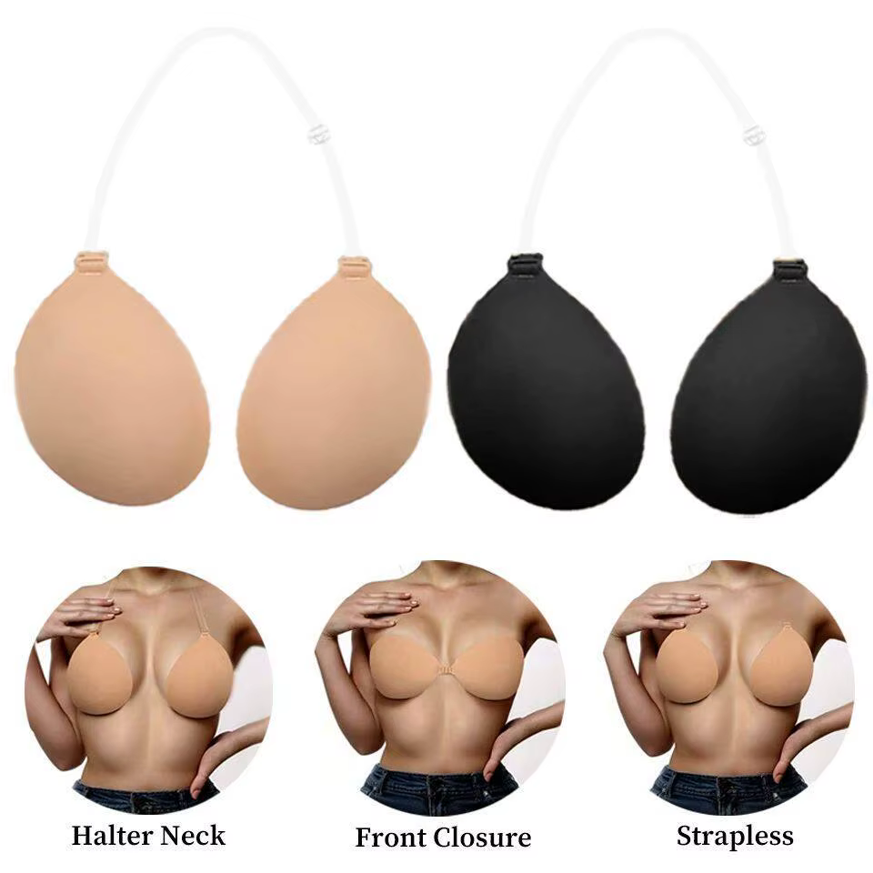 Nouveau soutien-gorge adhésif sans bretelles pour femme