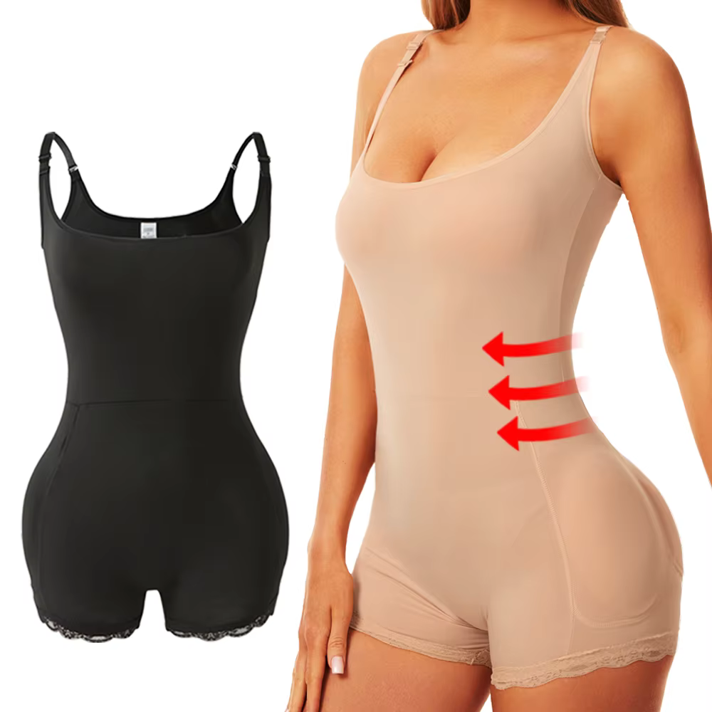 Body gainant rembourré pour femme