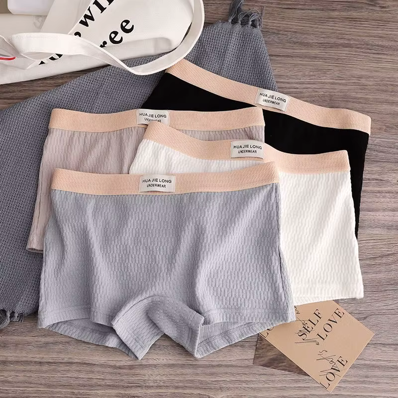 Boxers en coton respirant pour femmes