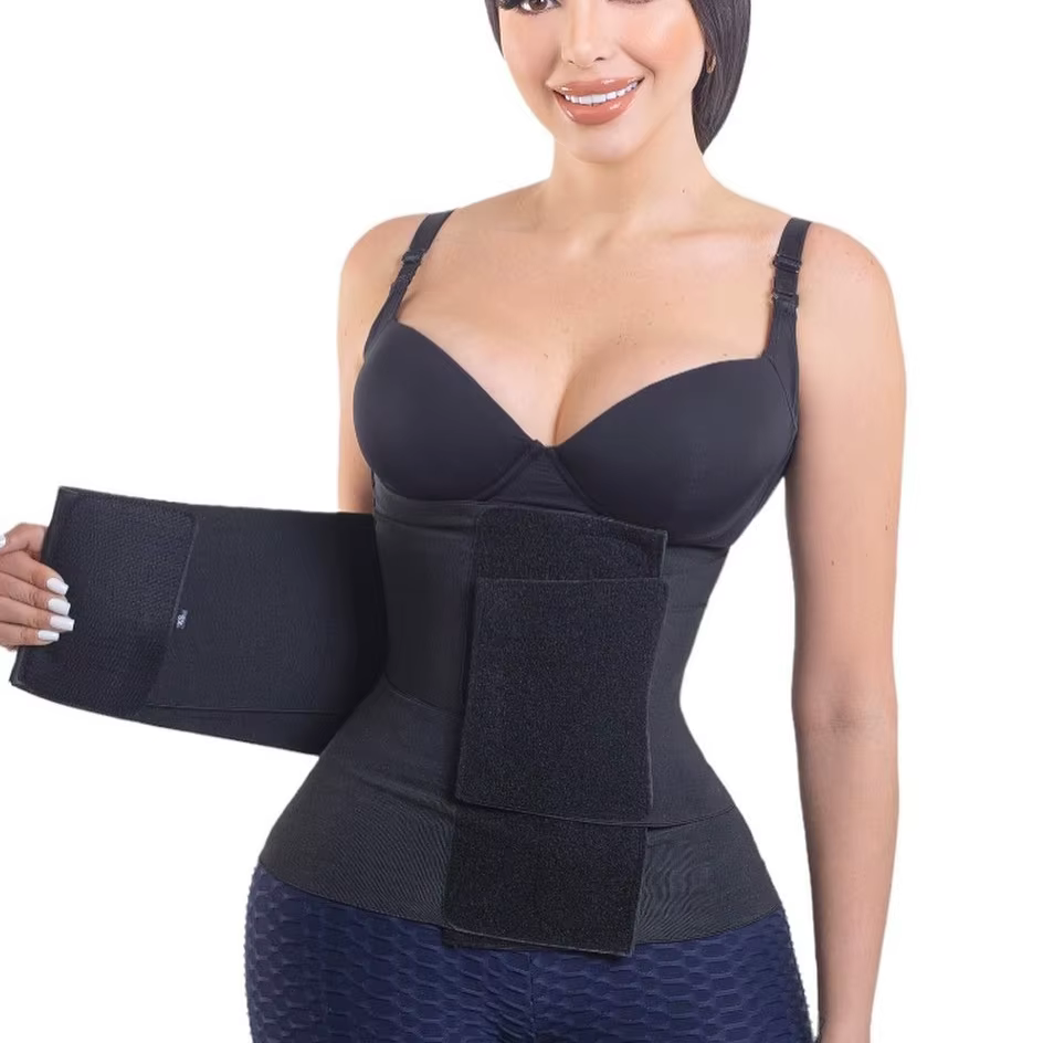 Nouveau Type collant sablier Sauna sueur ceinture entraînement taille formateur Compression chemise ventre ceintures Corset hauts Shapewear Fajas