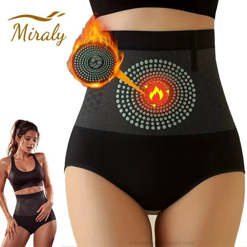 Shorts sculptants 4-en-1 brûle-graisse sans couture taille haute contrôle abdominal rehaussement des fesses antidérapants pour femme