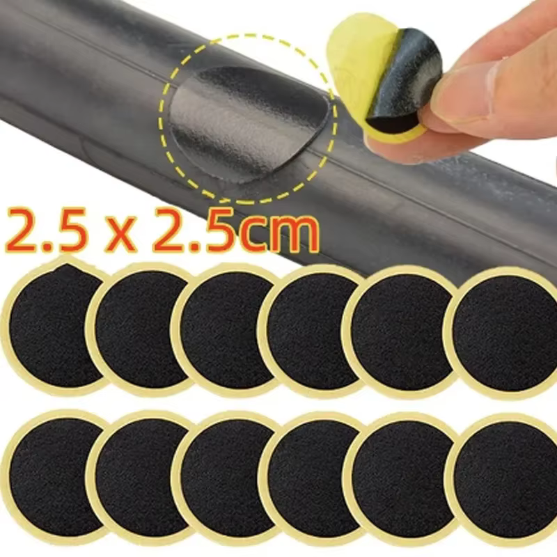 Patchs adhésifs pour pneus de vélo, sans colle, réparation rapide, Protection des pneus, séchage rapide, accessoires de vélo, 50/30/20/10 pièces