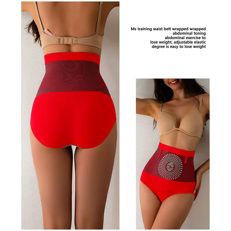 Shorts gainants taille haute sans couture pour femme