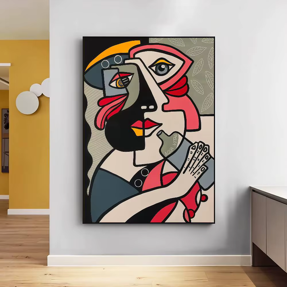 Affiches de film classique d'art Picasso abstrait, affiche de qualité HD, peinture artistique murale, étude, décoration nordique pour la maison