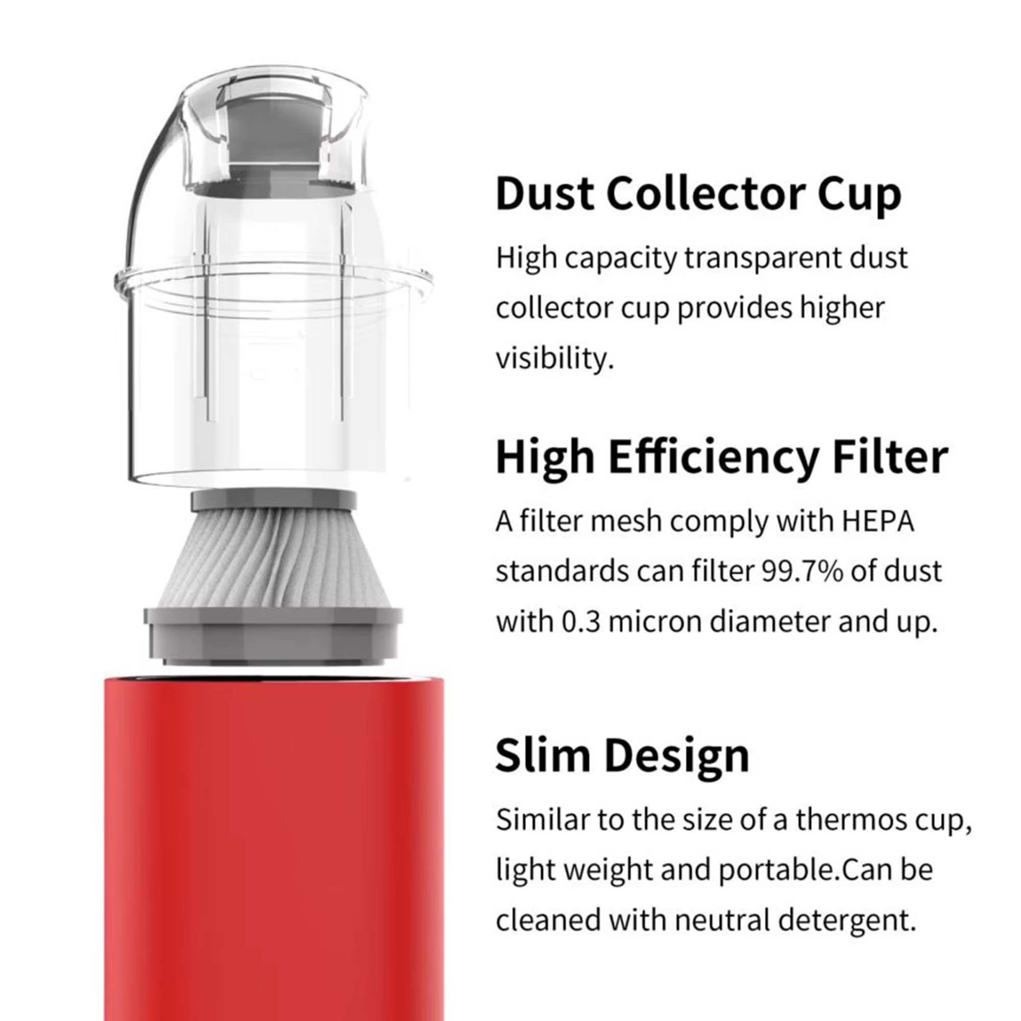 Aspirateur à main sans fil DSPIAE HC-V