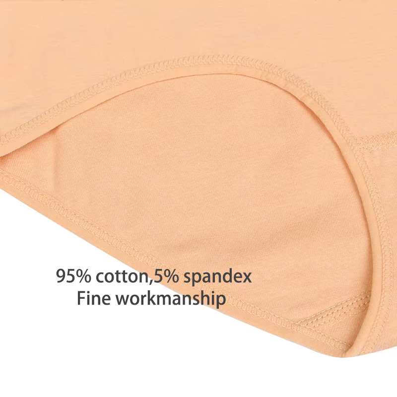 Culottes pour femmes slips de mise en forme abdominale sous-vêtements en coton grande taille