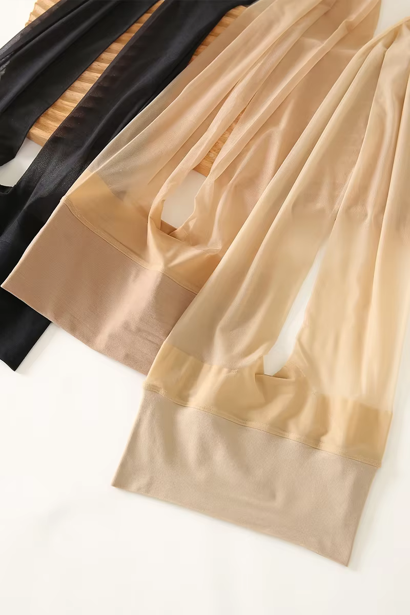 0D Ultra-mince Sexy collants transparents femmes