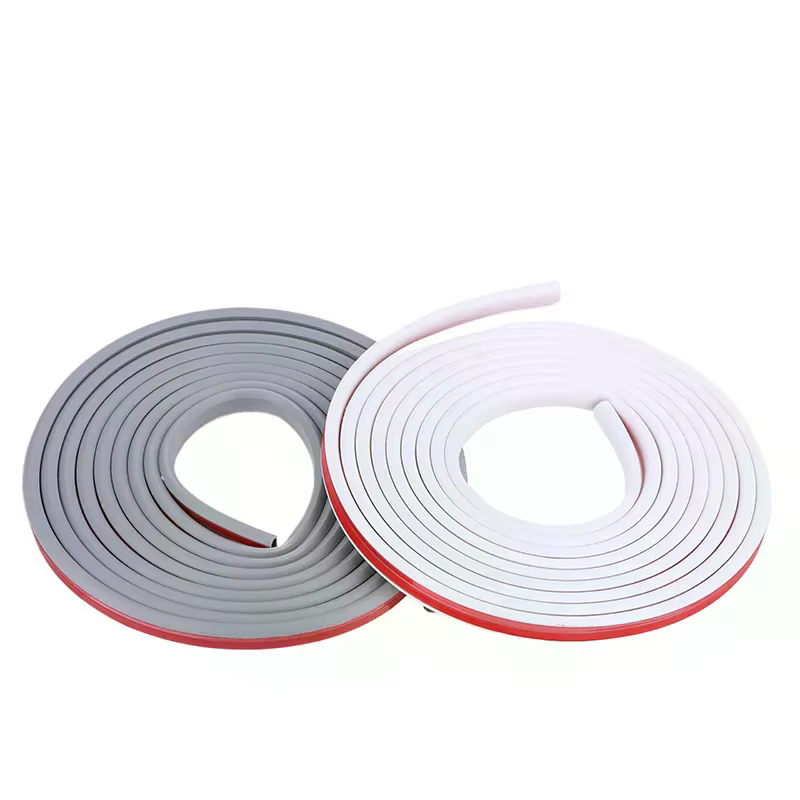 Gaine de couverture de cordon de sol en PVC de 3/5 mètres, protecteurs de câbles de Conduit électrique flexibles, cache-câbles auto-adhésifs