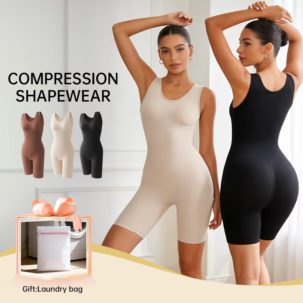 Body sculptant pour femme à bretelles larges