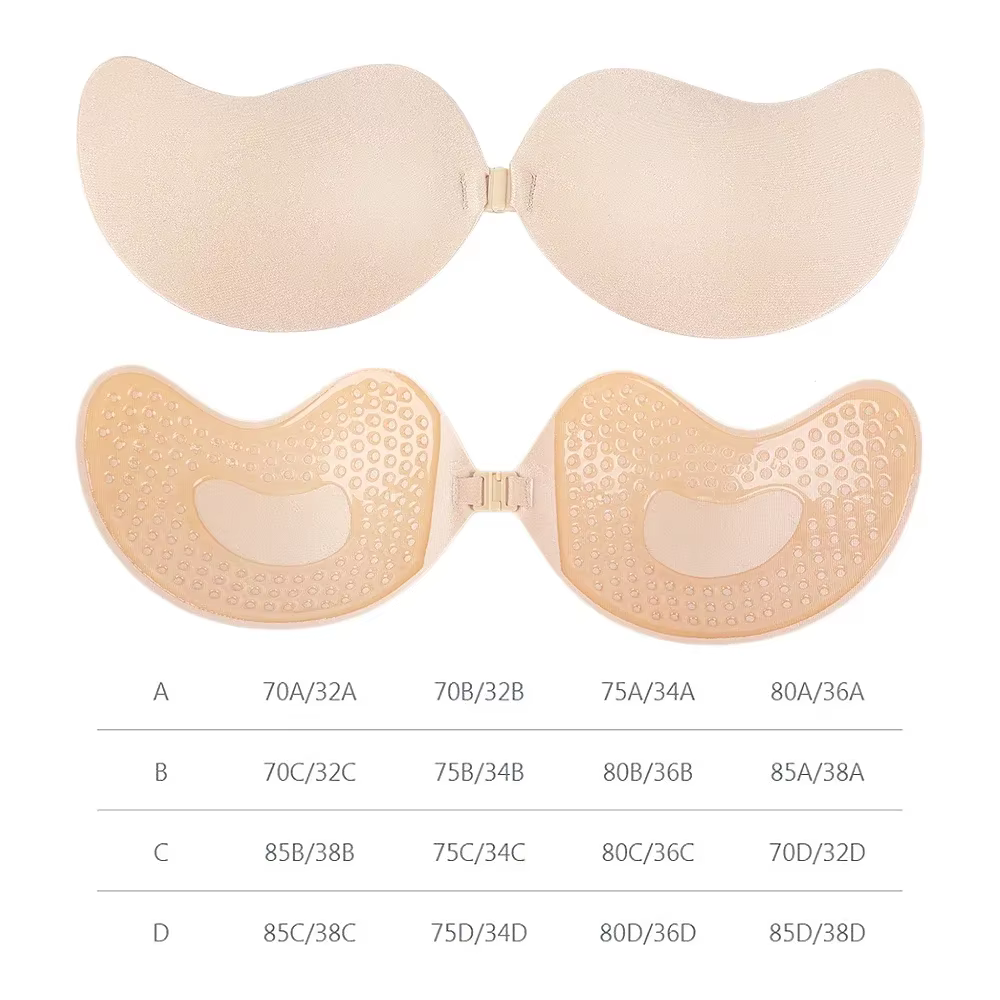 Soutien-gorge Push Up Invisible pour femmes