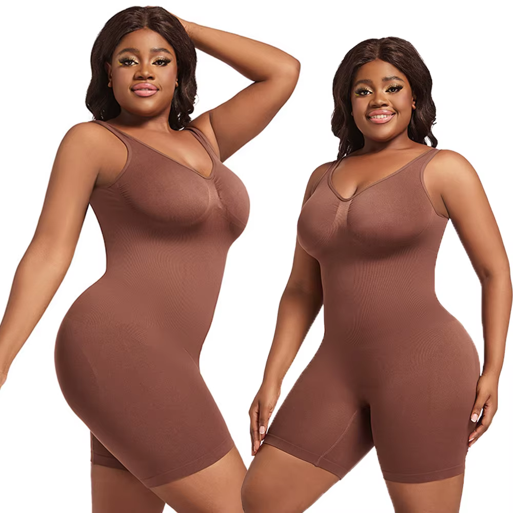 Body gainant amincissant grande taille pour femme